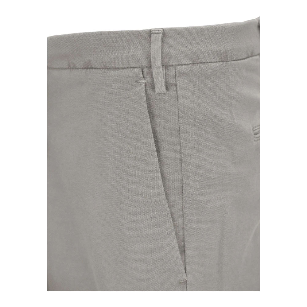 PT Torino Heren Broek met Knoopsluiting Gray Heren