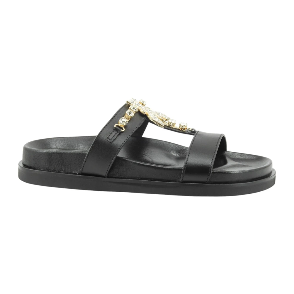 Patrizia Pepe Donna Nero - Slider - Shoes - 41 Eu
