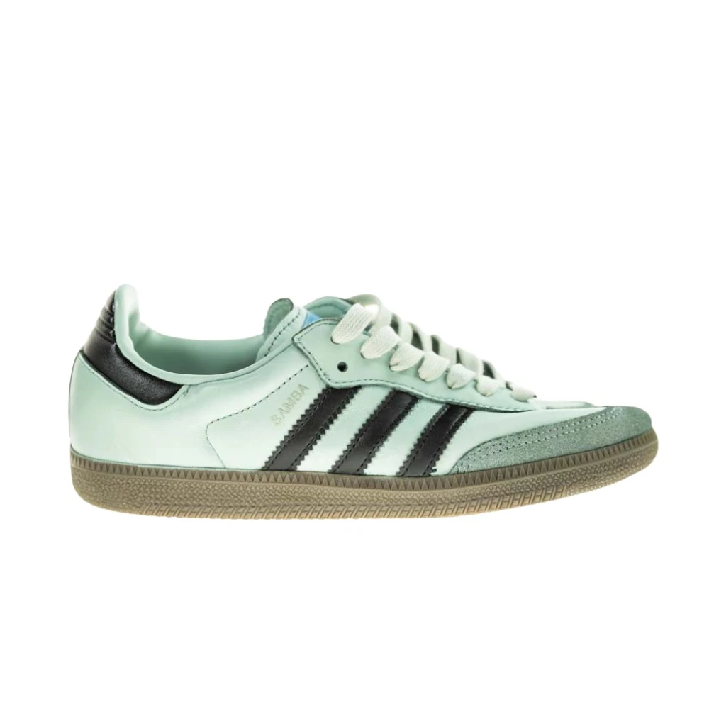 Grønn Samba Stil Sneakers