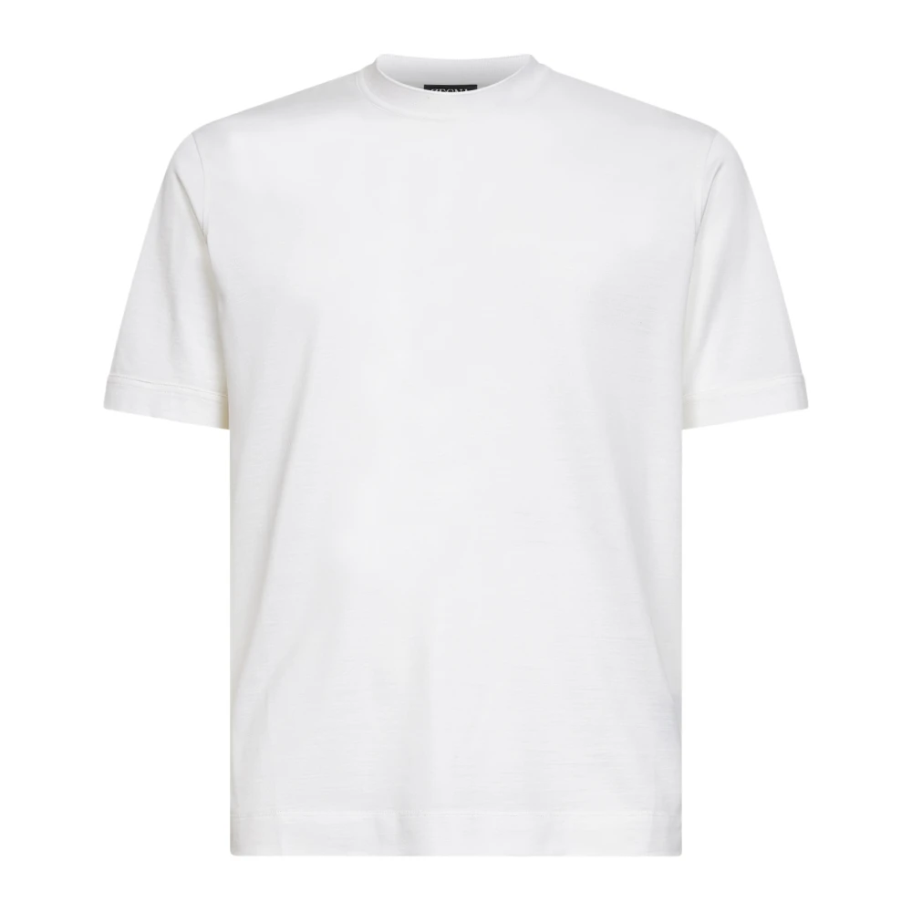 Zegna Men's White T-Shirts, Xl, T-Shirts And Polos