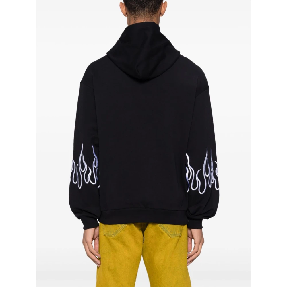 Vision OF Super Zwarte Vlam Sweater Aw24 Black Heren