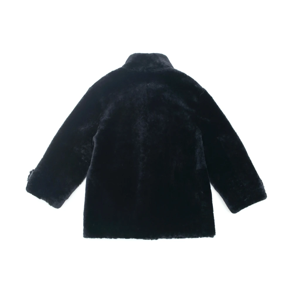 Just Things we Like Minato Shearling Jacket Black Dames