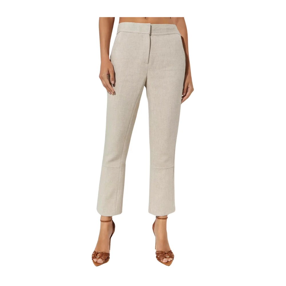 Trousers > Cropped Trousers - - Tory Burch - Modalova