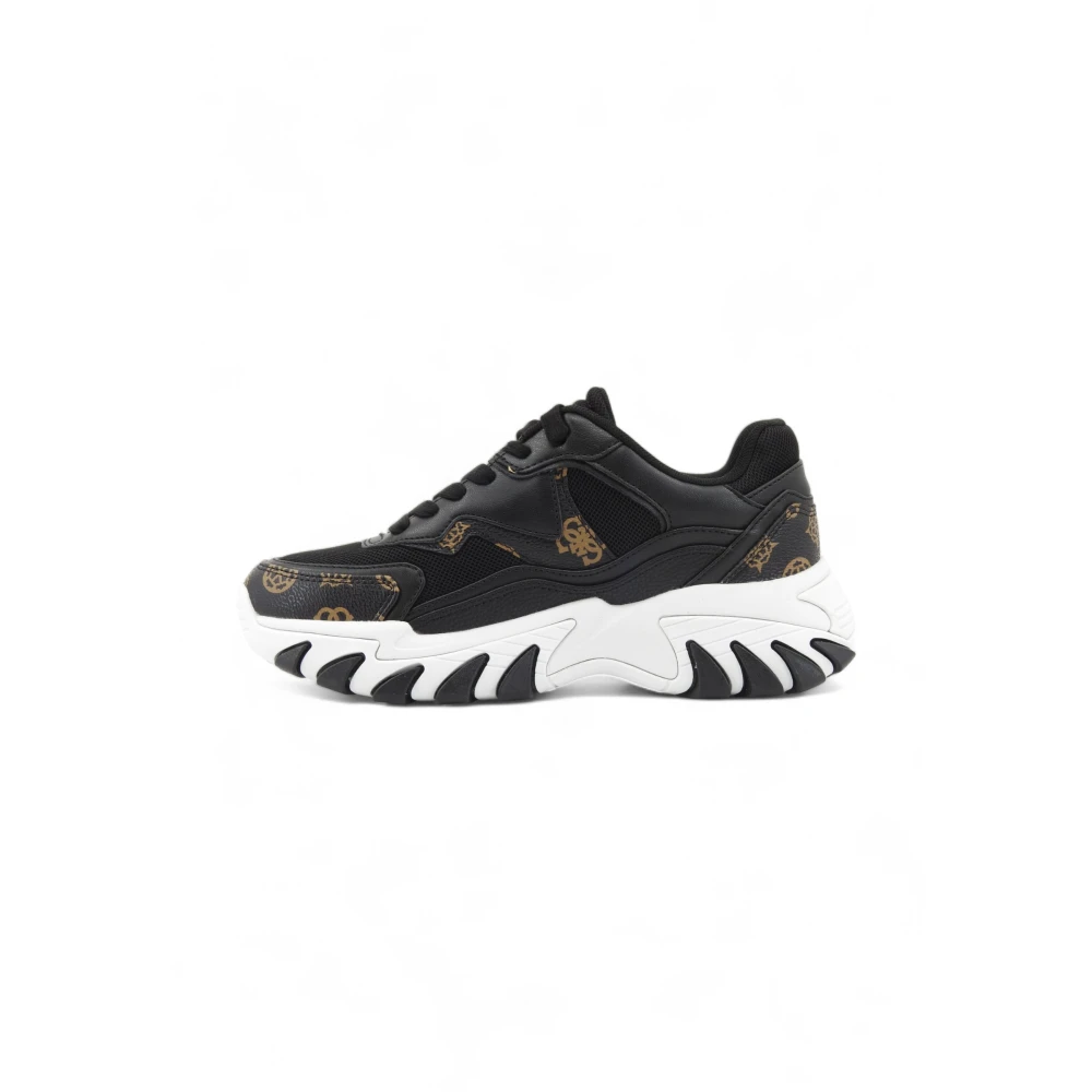 Guess Nowah Sneaker Dames Schoenen Zwart