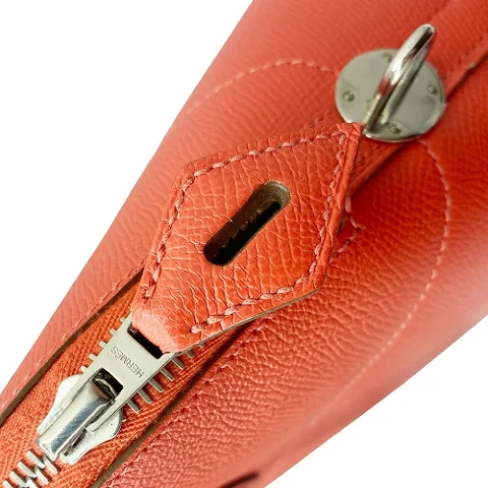 Hermès Vintage Pre-owned Fabric handbags Orange Dames