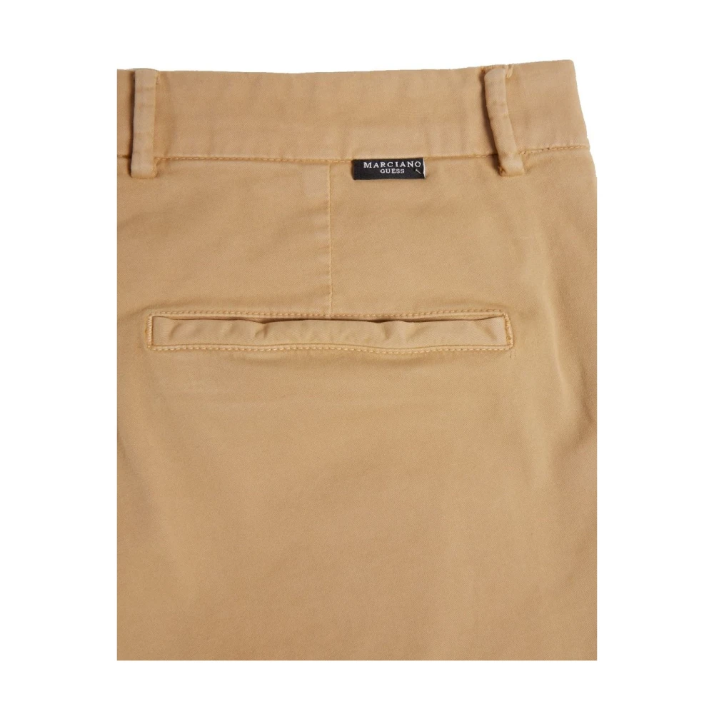 Guess Stijlvolle Broeken voor Mannen en Vrouwen Beige Heren