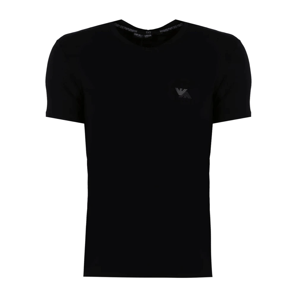 Emporio Armani 2-Pack T-shirt Set Stijlvol Comfort Black Heren