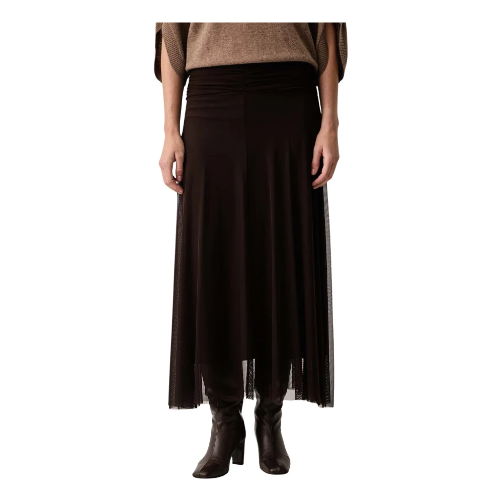 TWIN-SET - Abito marrone senza maniche - Donna - Taglia 44 - Immagine 2