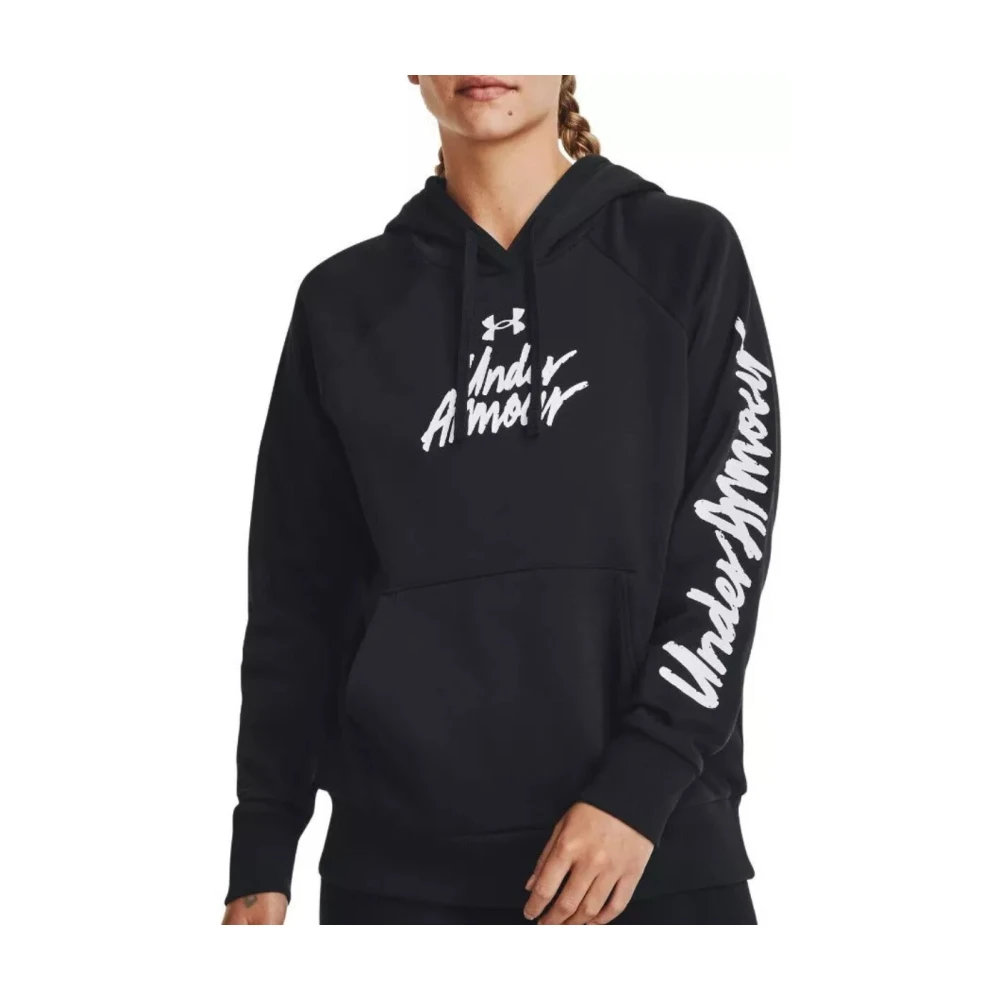 Under Armour Vochtregulerende Atletische Sweatshirt voor Vrouwen Black Dames