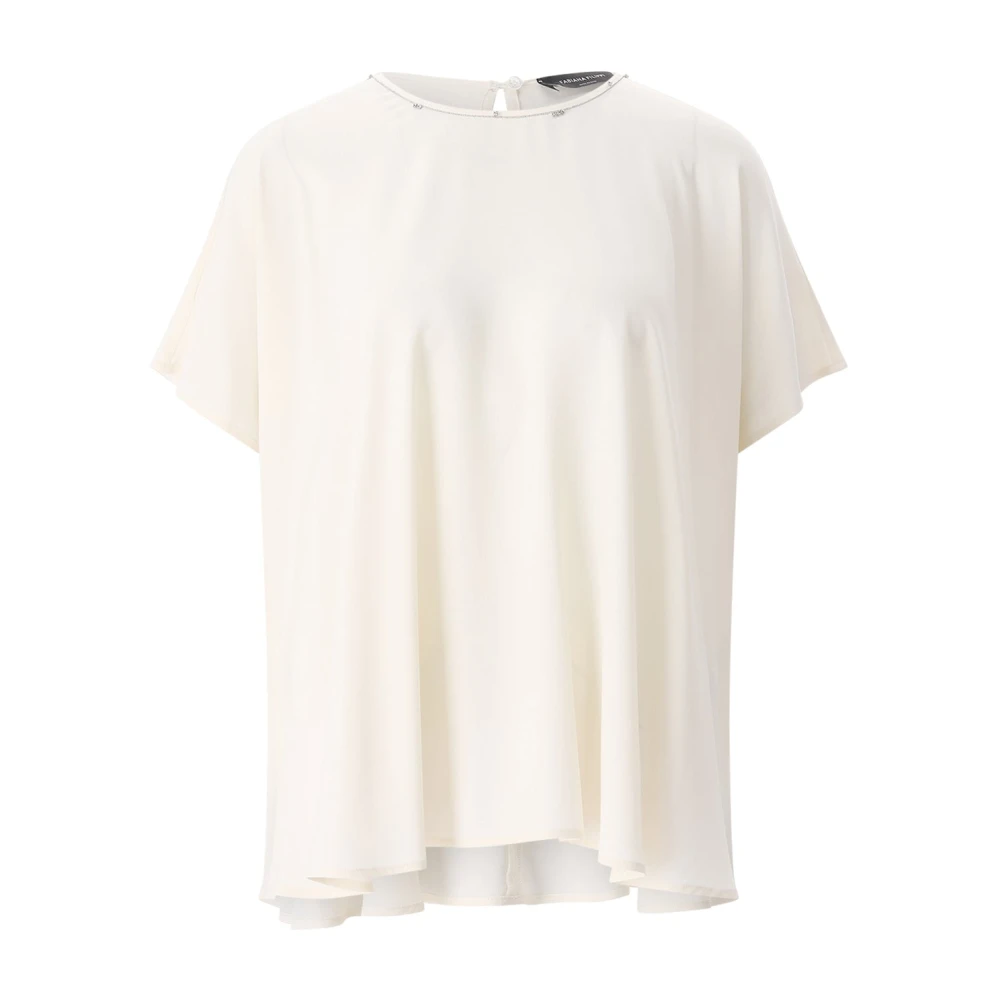 Fabiana Filippi Donna Beige Camicette Xl, New,