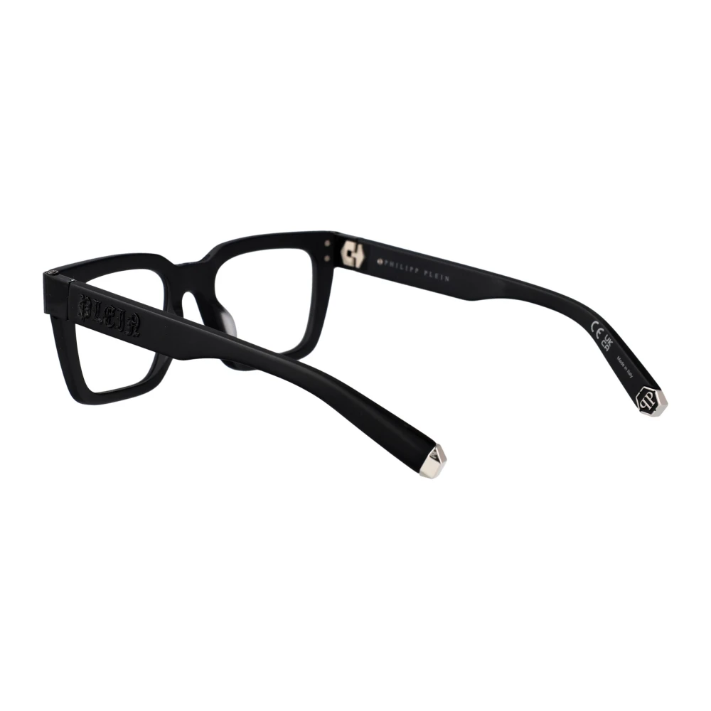 Philipp Plein Stijlvolle Optische Bril Vpp112M Black Heren