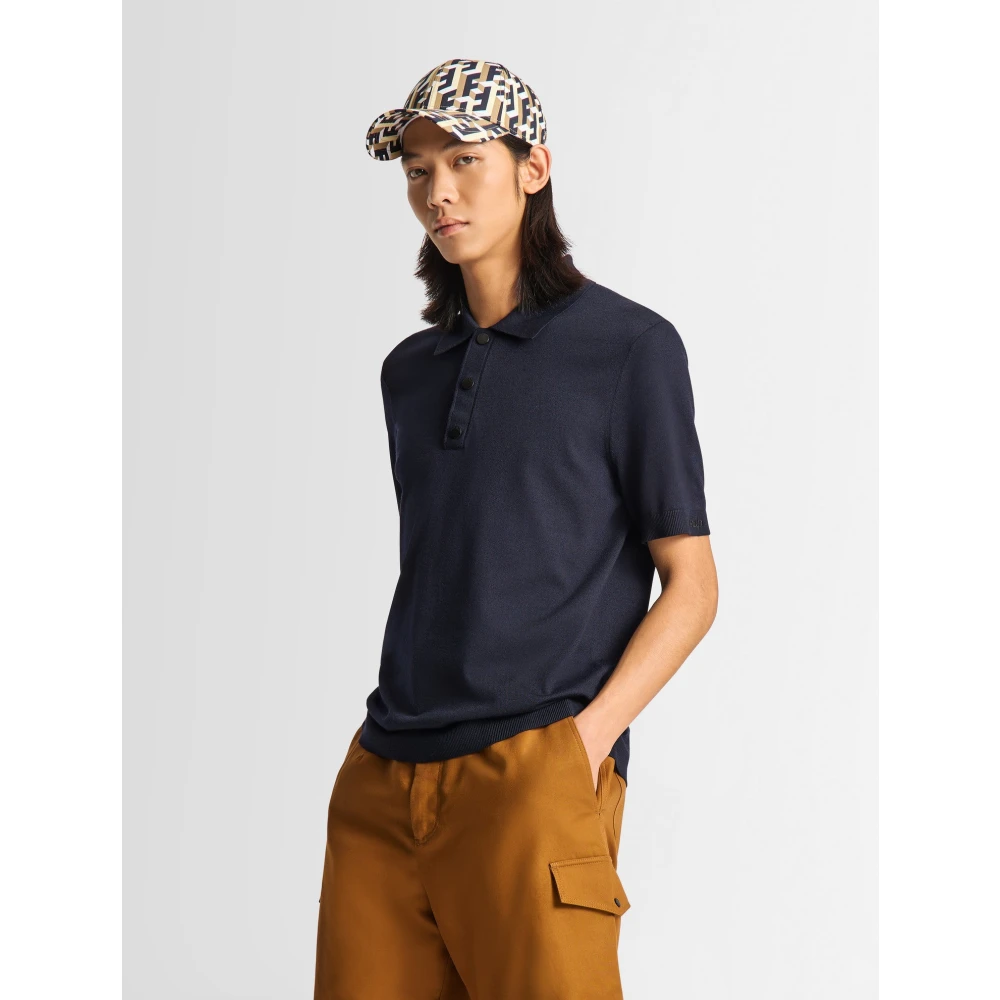 Fusalp Henryo Poloshirt MET Korte Mouwen Blue Heren