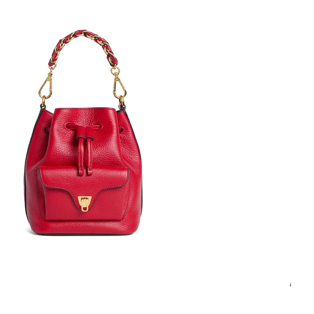 Coccinelle Women's Red Beat Generation Bucket Bag