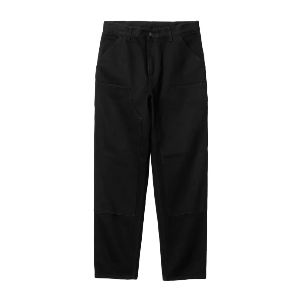 Carhartt WIP Dubbele Knie Cargobroek Black Heren