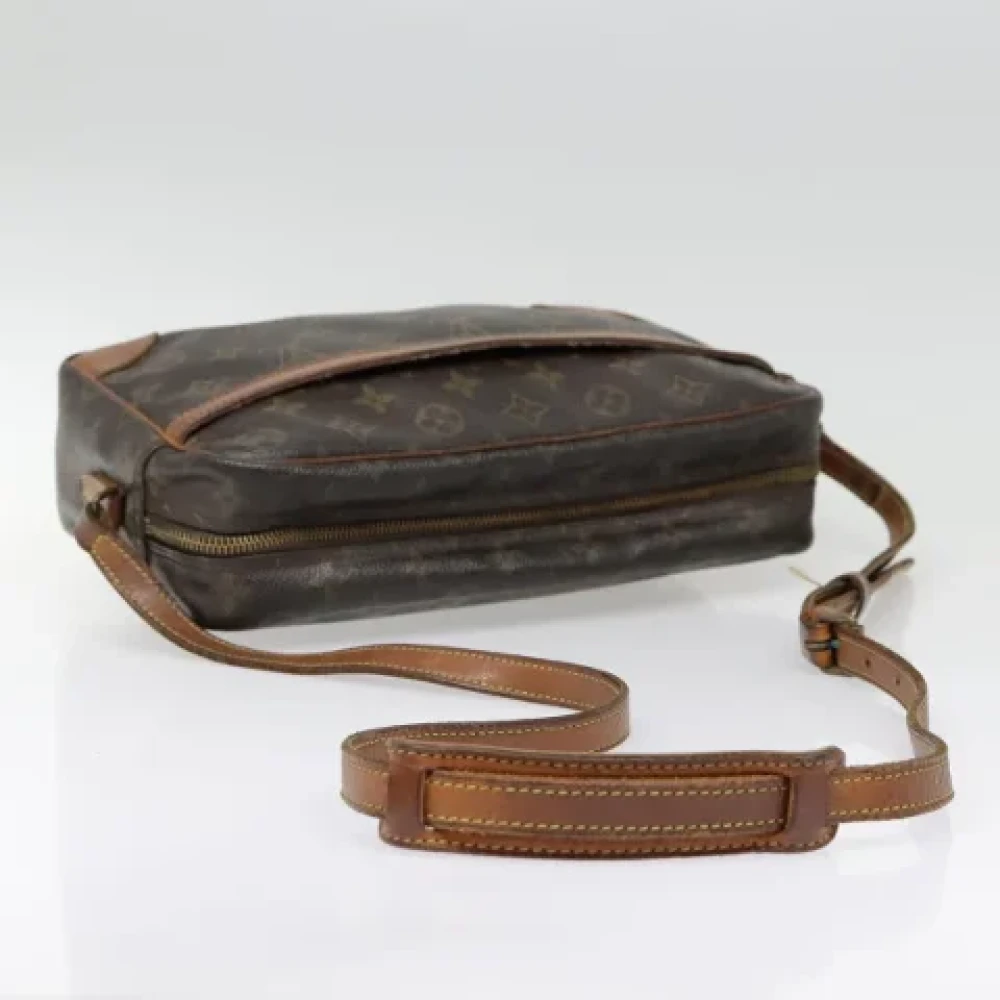 Louis Vuitton Vintage Pre-owned Canvas balenciaga-bags Brown Dames