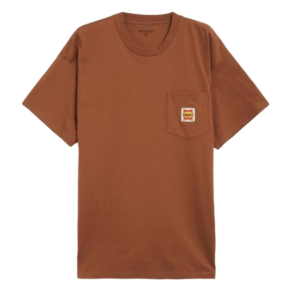 Carhartt WIP Field Pocket T-shirt Brown Heren
