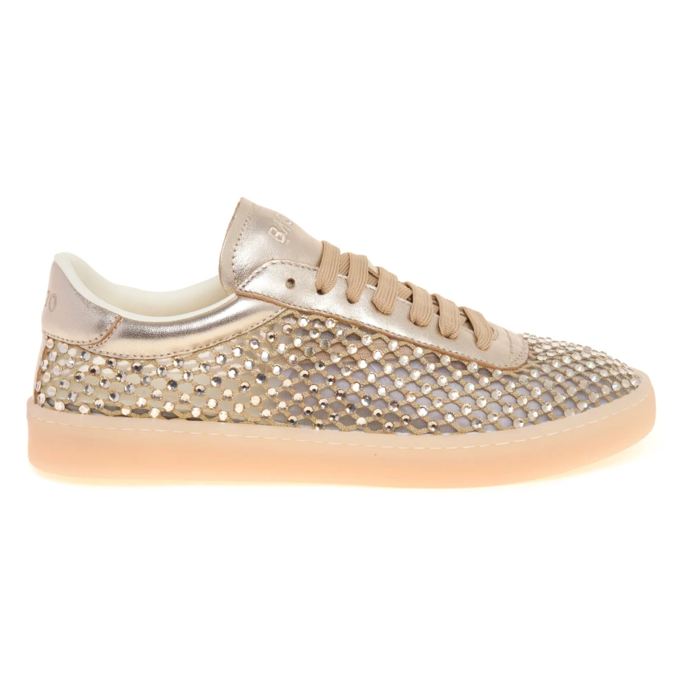 Back70 Smart Strass Sneaker Dames Schoenen Grijs