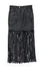 jupe-en-cuir-noire-a-franges-aw24
