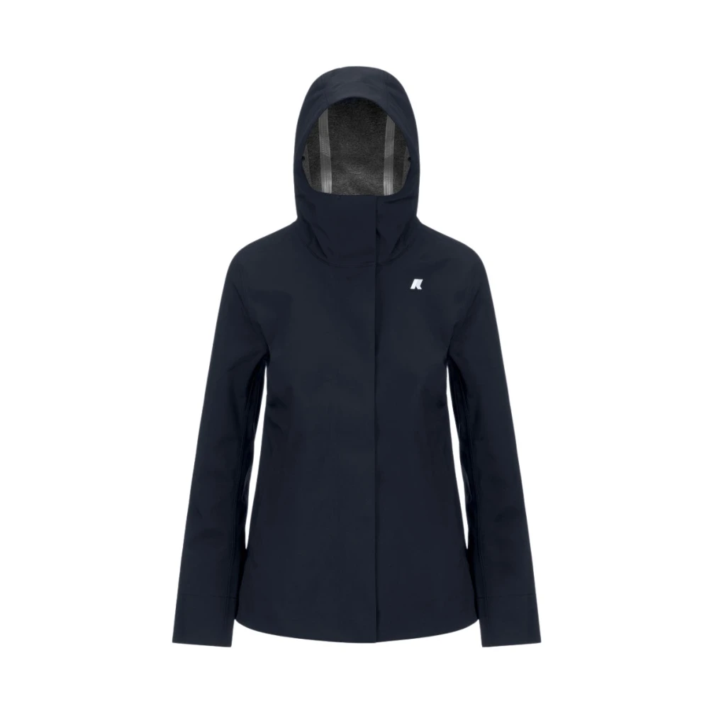 K-Way Damen Blau Jacken, Xlgröße: