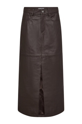 leather-slit-skirt