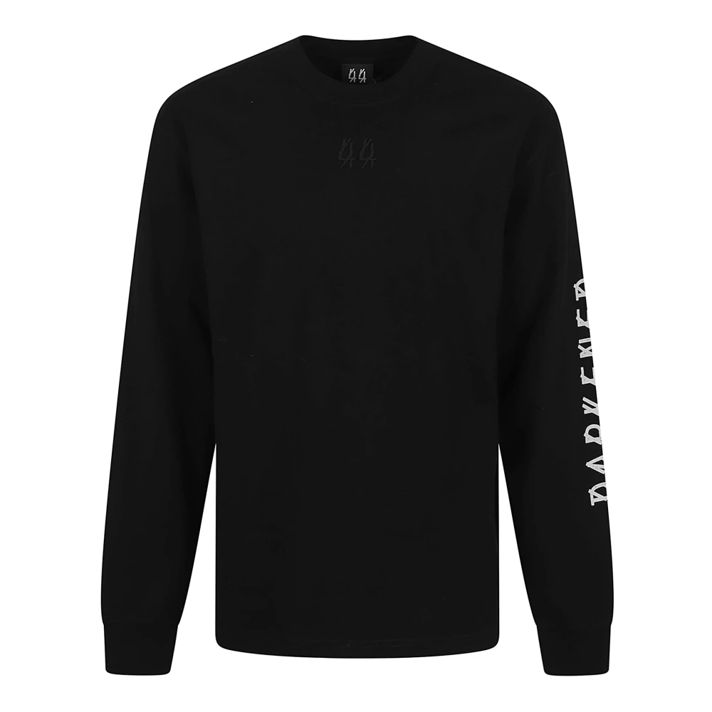 44 Label Group Zwarte Sweatshirt voor Mannen Black Heren