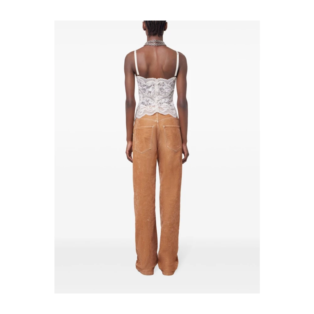 Paco Rabanne Ivoor Top voor Vrouwen Beige Dames