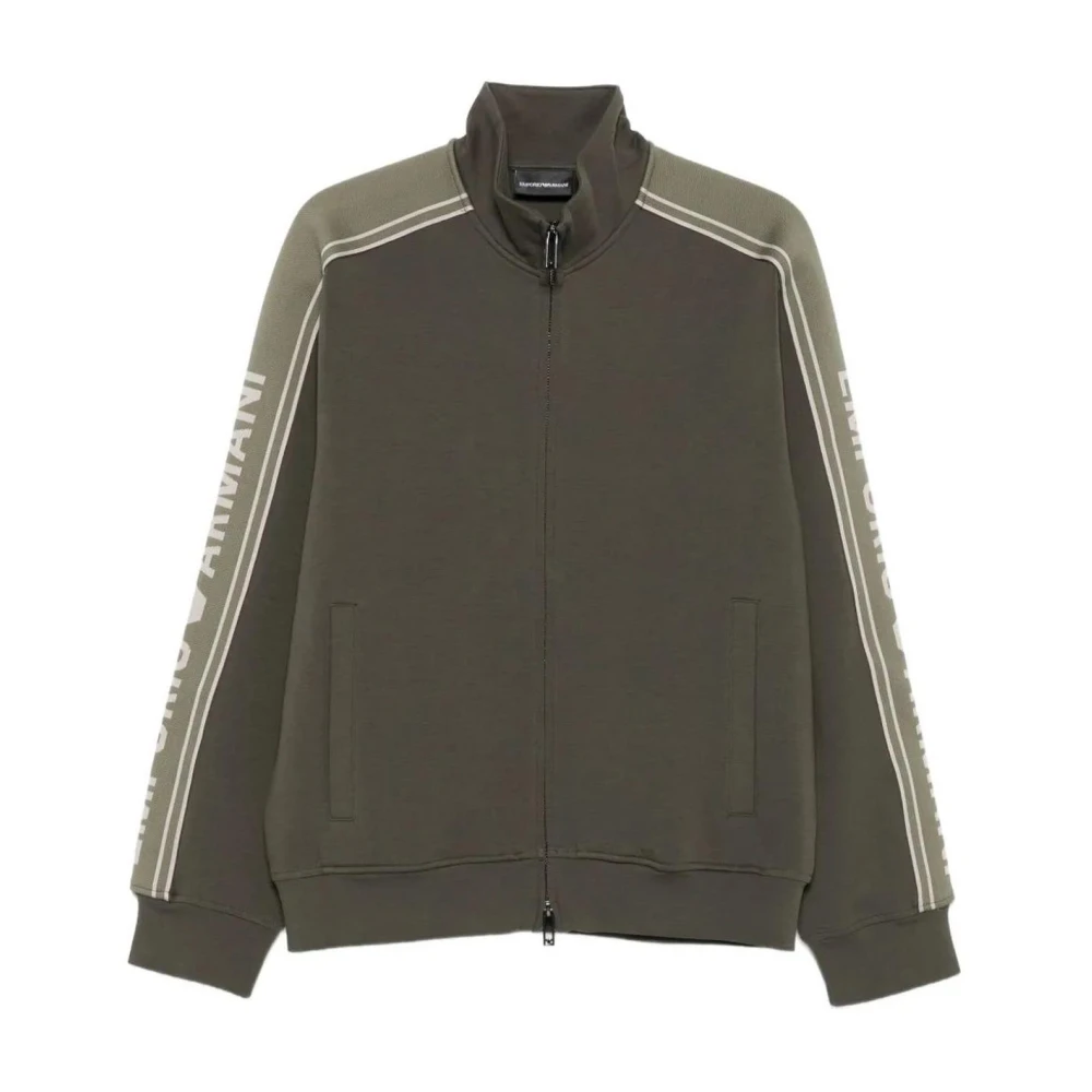 Emporio Armani Mannelijk Groente Gebreide Trui