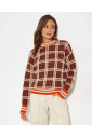 pull-en-tricot-a-carreaux-coupe-ample
