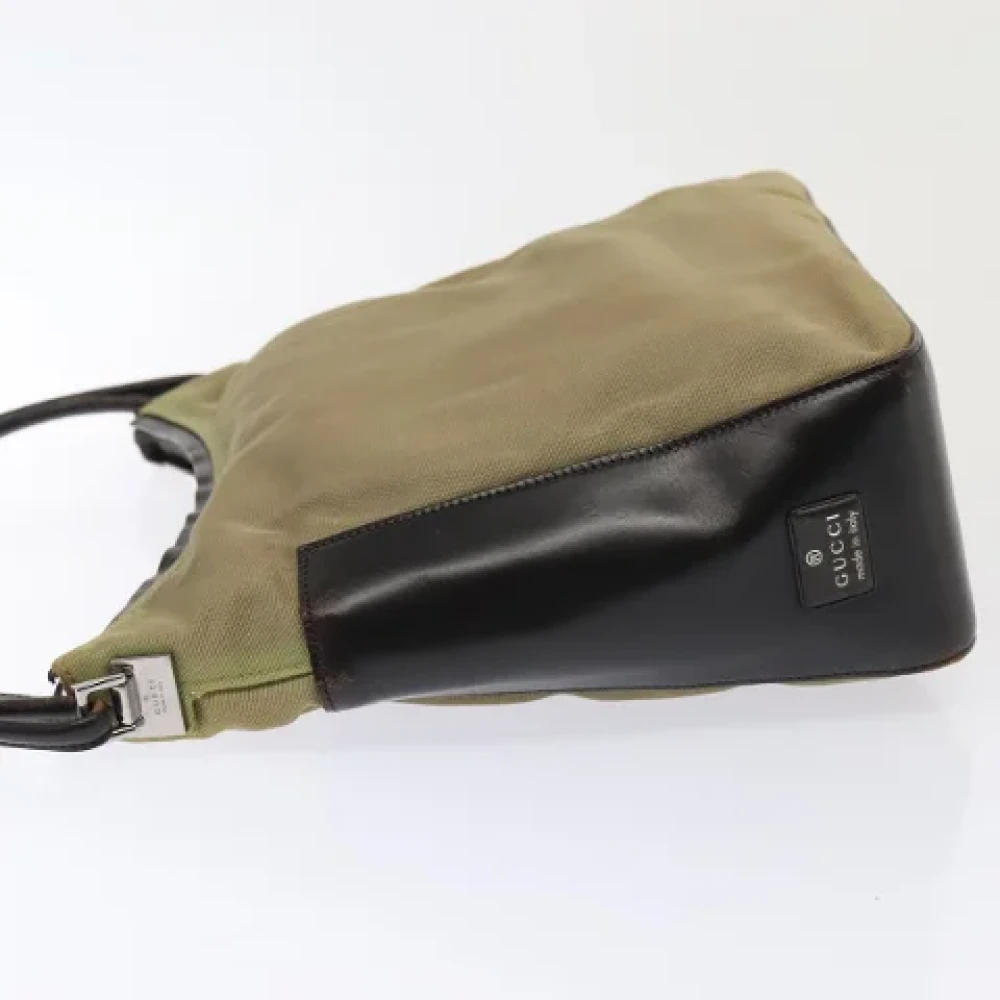 Gucci Vintage Pre-owned Leather gucci-bags Green Dames
