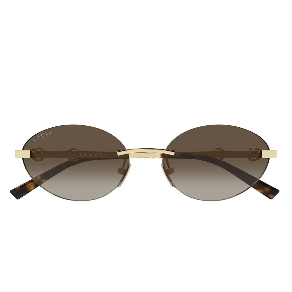Gucci Unisex Yellow Gg2051s Sunglasses - Sunglasses - 58 Mm - Accessories