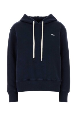 sweatshirt-femme-en-coton-bleu-marine