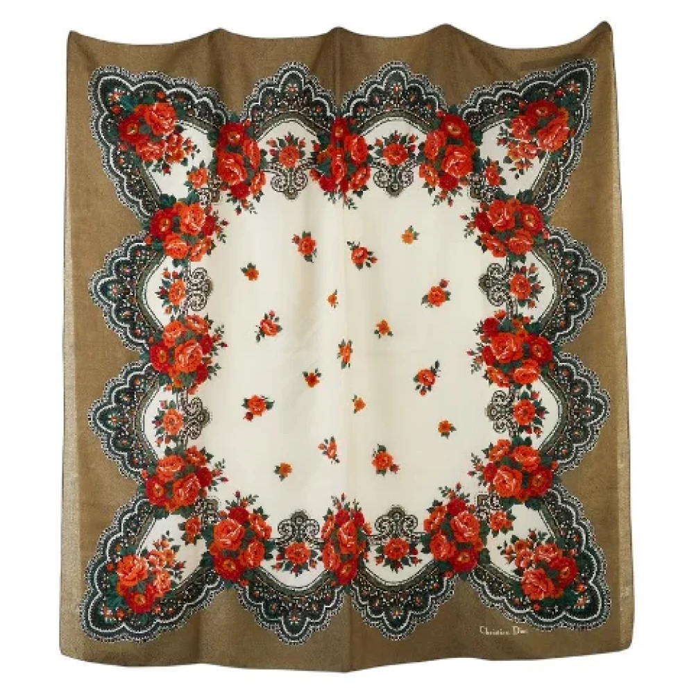 Pre-owned > Pre-owned Accessories > Pre-owned Scarves - - Dior Vintage - Modalova