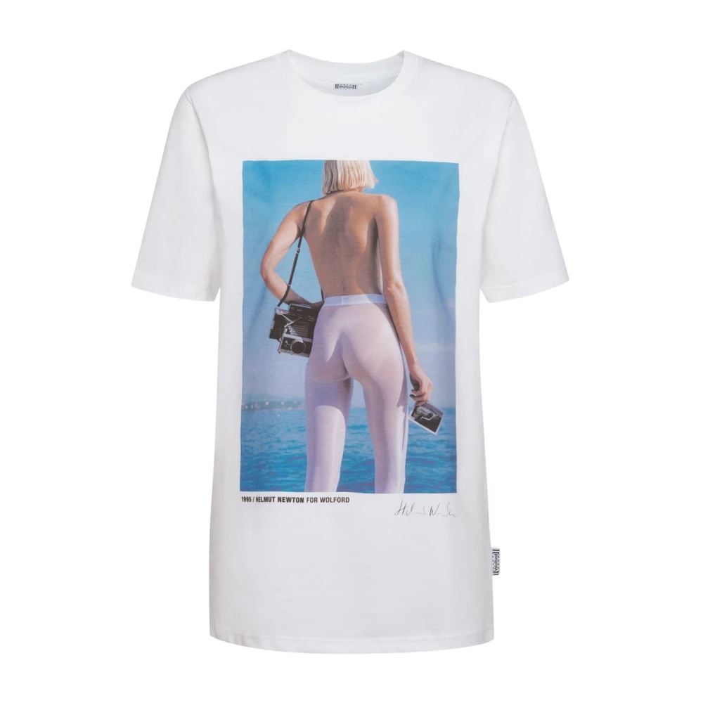 Wolford - Tops > T-Shirts - White - Wolford - Modalova