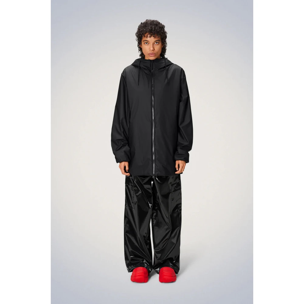 Rains Lohja Lange Jas Black Dames