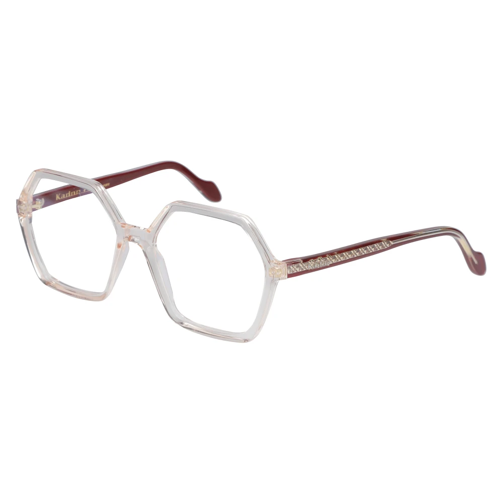 Kador Unisex Brown Glasses, 55 Mm, Exagon Glamour