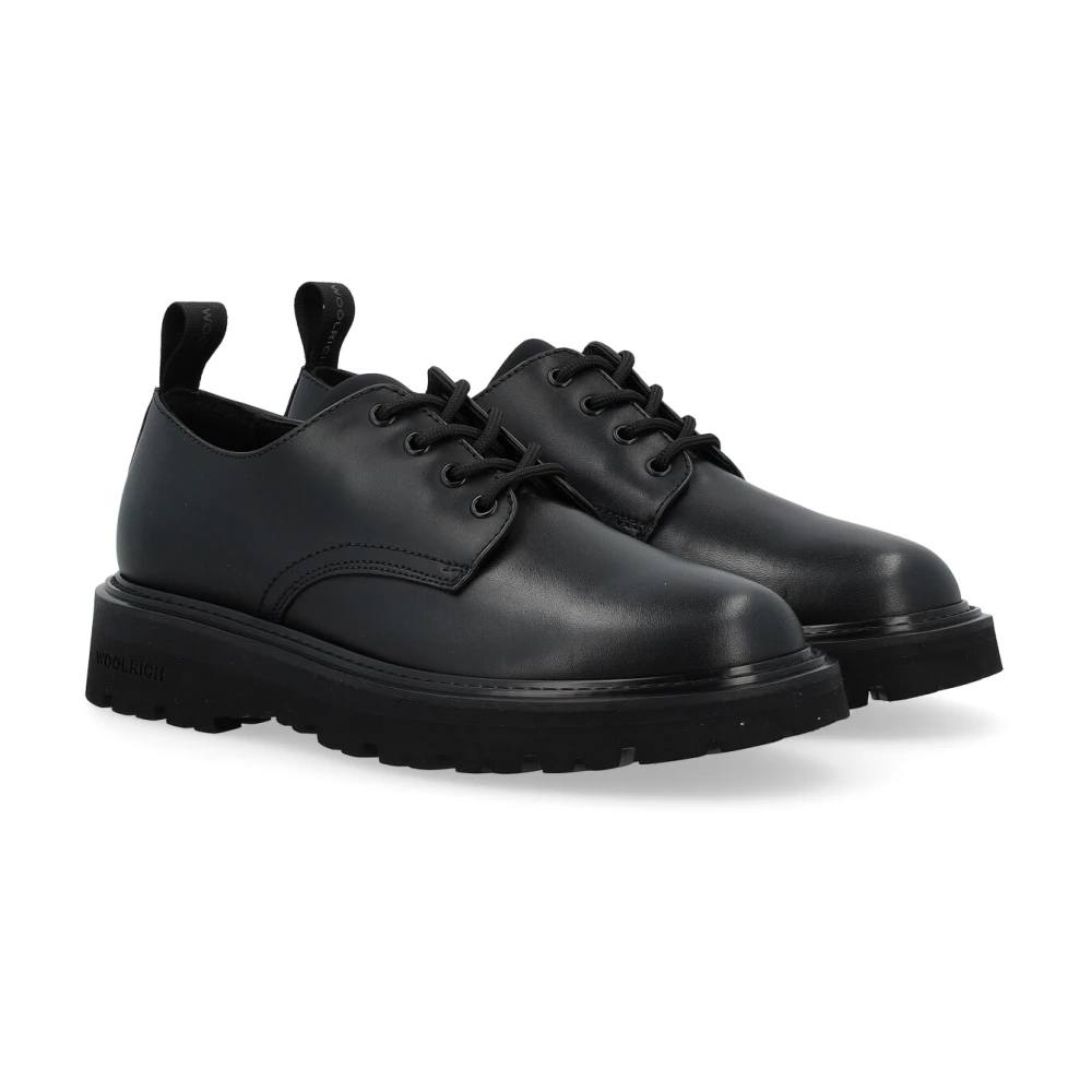 Woolrich Nieuwe City Low Calf Nero Black Heren