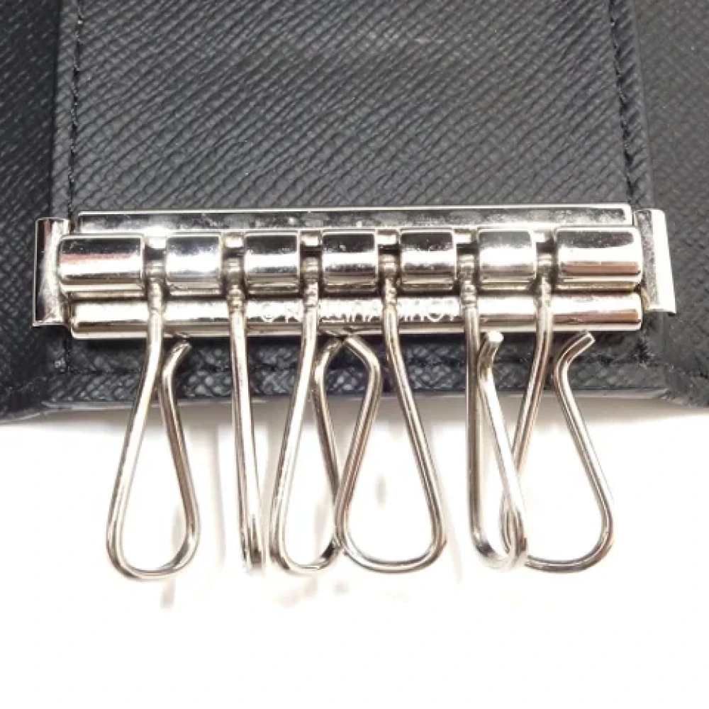 Louis Vuitton Vintage Pre-owned Canvas key-holders Gray Dames