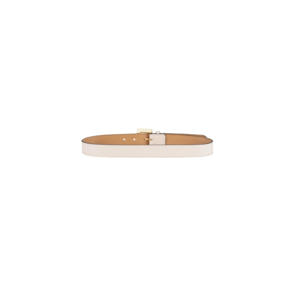 Elisabetta Franchi Stijlvolle Riem voor Vrouwen Beige Dames