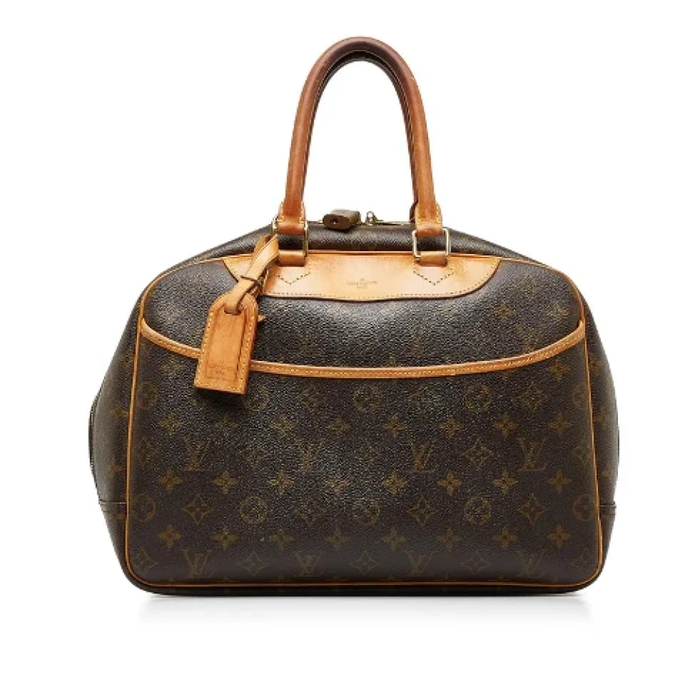 Louis Vuitton Vintage Pre-owned Canvas handbags Brown Dames