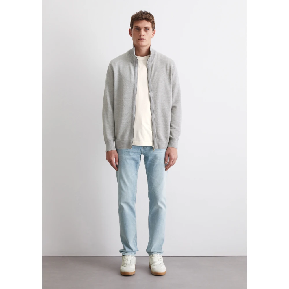 Marc O'Polo Gewone cardigan Blue Heren