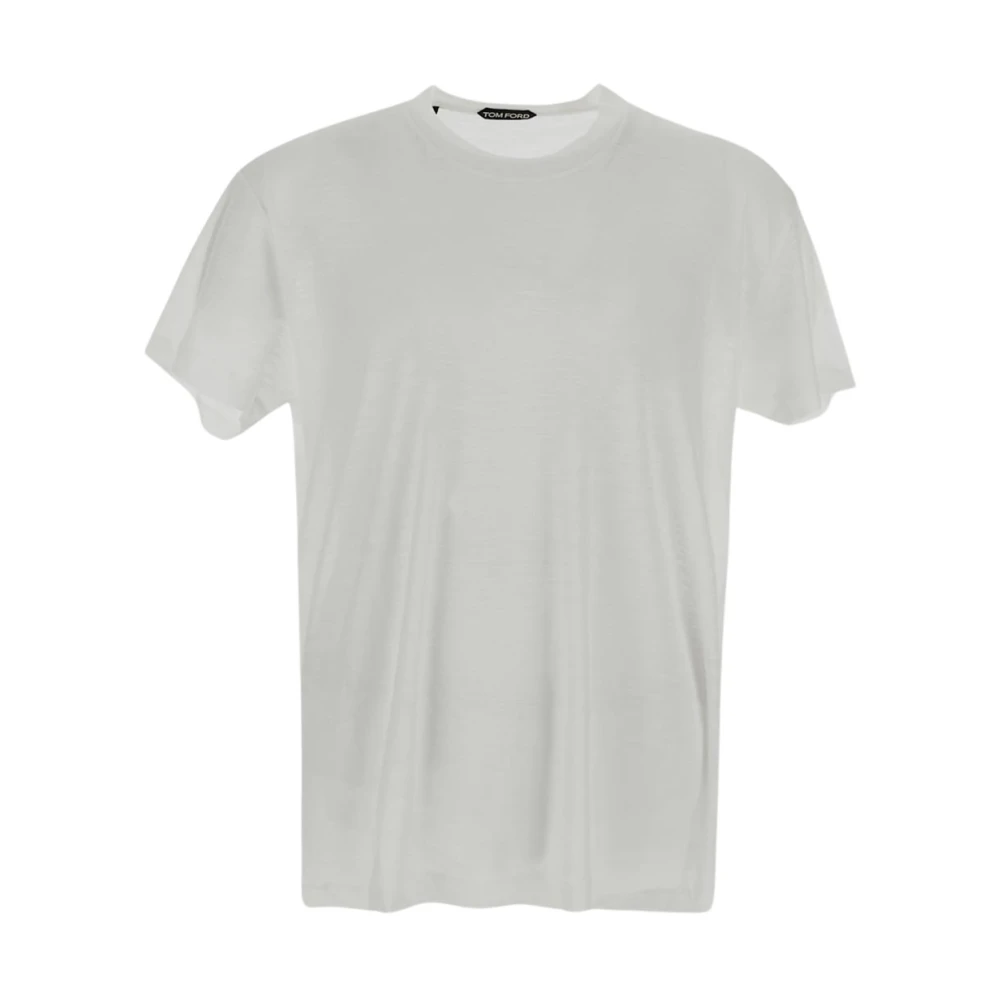 Tom Ford Klassiek T-shirt White Heren
