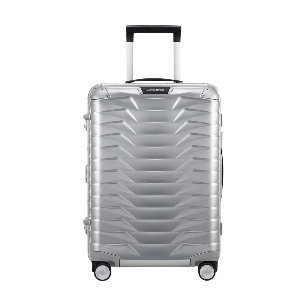 Samsonite Proxis Alu Trolley mit 4 Rollen 55cm Aluminium - Bild 3