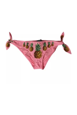 Rosa Ananas Bikiniunderdelar