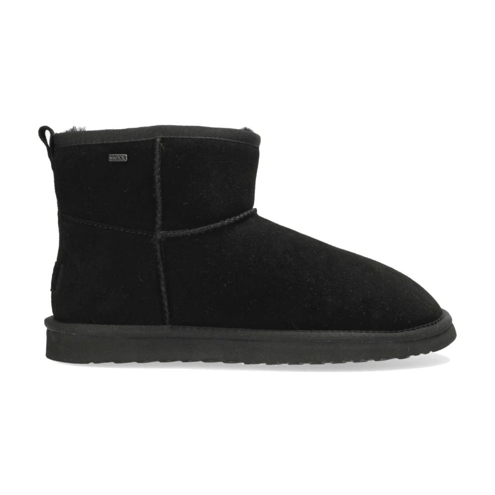Mexx Black Ankle Boots For Women - Female - Winter Boots - 5 Uk - Shoes