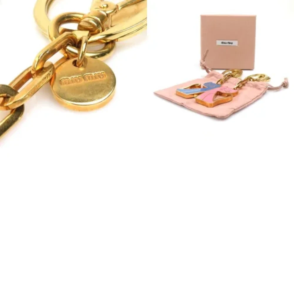 Miu Pre-owned Metal key-holders Multicolor Dames
