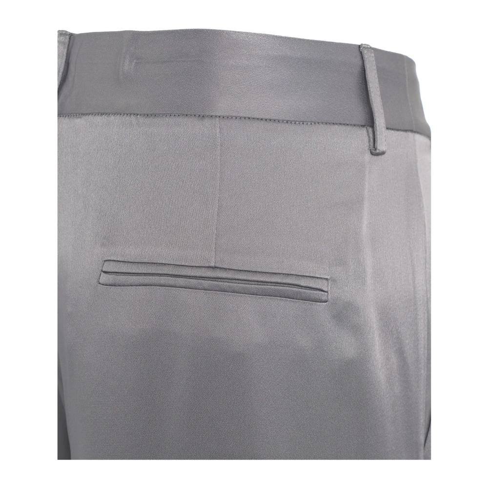 Semicouture Grijze Broek Aw24 Gray Dames