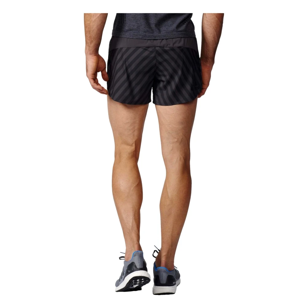 Adidas Adizero Split Shorts Black Heren