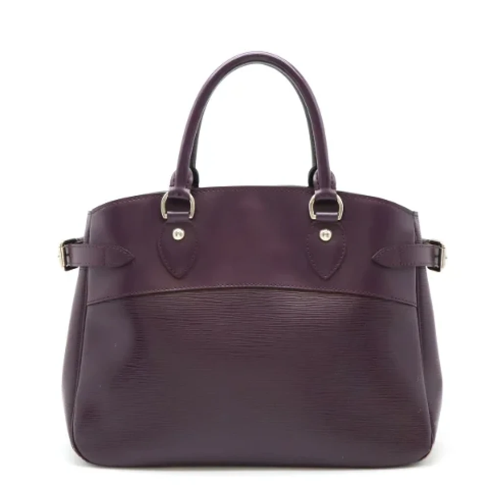 Louis Vuitton Vintage Pre-owned Leather handbags Purple Dames