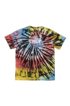 Sunburst Spiral Tie Dye Logo T-shirt