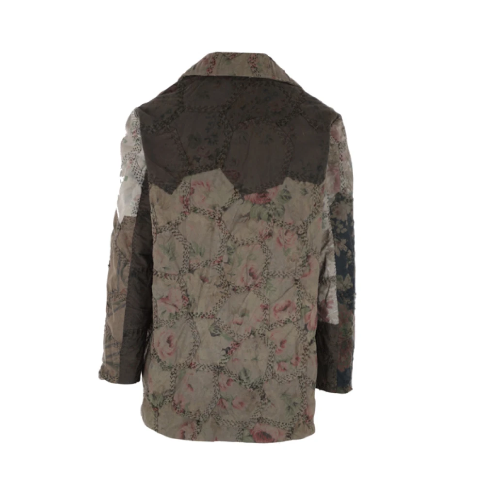 By Walid Losvallende Katoenen Patchjas Multicolor Heren